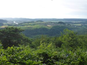 Ausblick Eglisau von der Hochwacht Irchel