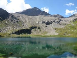 Fanellhorn 3124 M.ü.M. und Guraletschsee