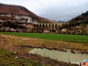 Eisenbahnviadukt bei Saint-Ursanne