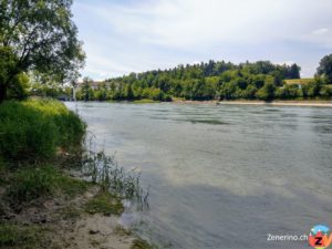 Aare beim KW Wynau