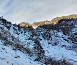 Cascata degli Angeli, Cascata del Salto Mortale, Colonna del Salto Mortale, Cascata della Grotta, Cascata del Sentiero